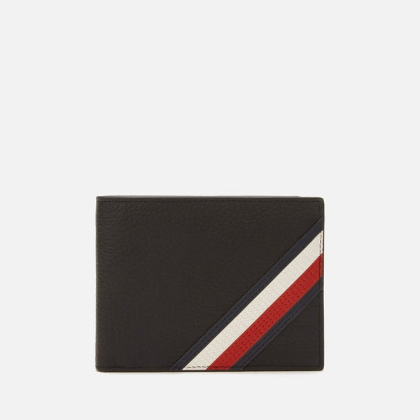 Tommy Hilfiger Men's Downtown Flap and Coin Wallet - Black