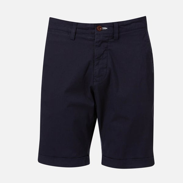 GANT Men's Regular Sunfaded Shorts - Marine