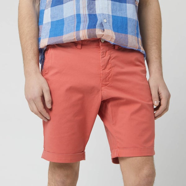 GANT Men's Regular Sunfaded Shorts - Mineral Red