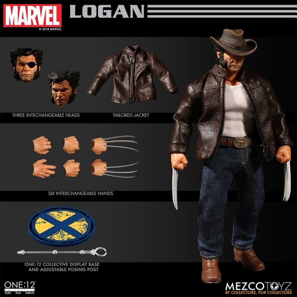 Mezco One:12 Collective Marvel Comics Logan Figur