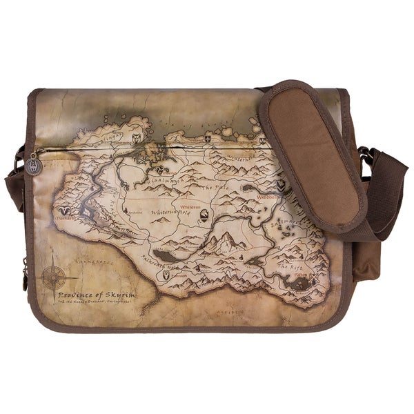 The Elder Scrolls V: Skyrim Messenger Bag "Map"