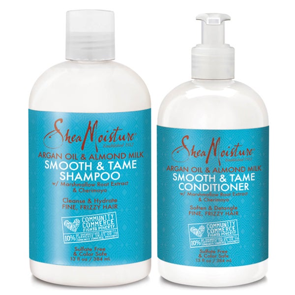 SheaMoisture Shampoo and Conditioner Frizzy Hair Duo (Worth $39.98)