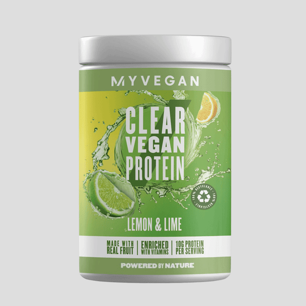Klar vegansk protein - 20servings - Sitron & Lime
