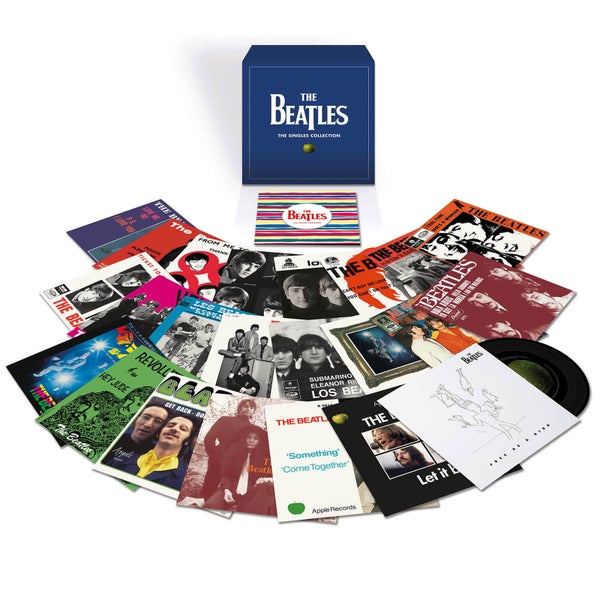 Coffret de collection singles 18 cm The Beatles