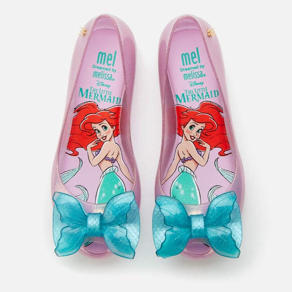 Mini Melissa Kids' Disney The Little Mermaid Ultragirl Ballet Flats - Purple/Aqua