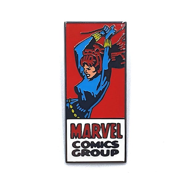 Pin Badge AR Marvel Comics Black Widow (Exclusivité Zavvi )