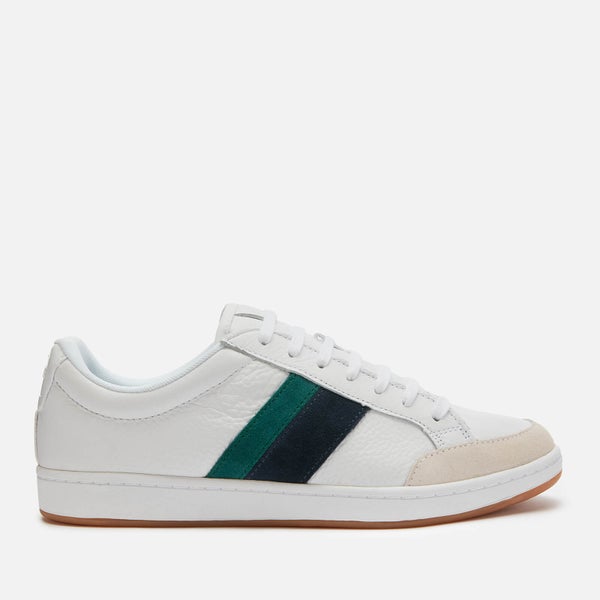 Lacoste Men's Carnaby Ace 120 Low Top Trainers - White/Green