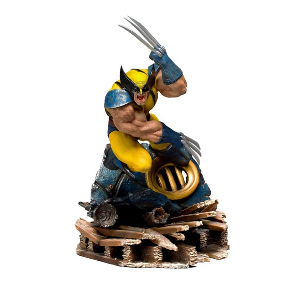 Iron Studios Marvel Comics BDS Statuette à l'échelle artistique 1/10 Wolverine 22 cm