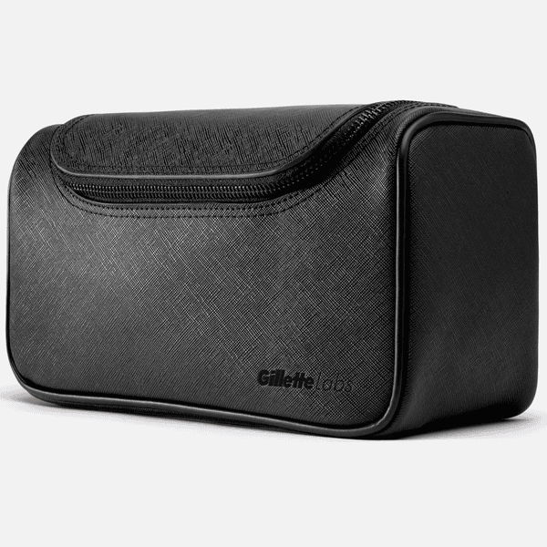 Heated Razor Premium Saffiano Leather Wash Bag (Free Gift)
