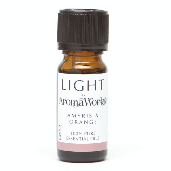 AromaWorks Light Range - Amyris and Orange Essential Oil 10ml