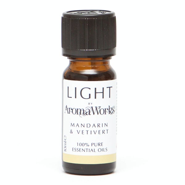 AromaWorks Light Range - Mandarin and Vetivert 10ml Essential Oil
