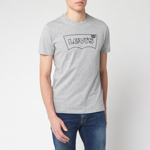 Levi's Men's Housemark Graphic T-Shirt - Mid Tone Grey Heather