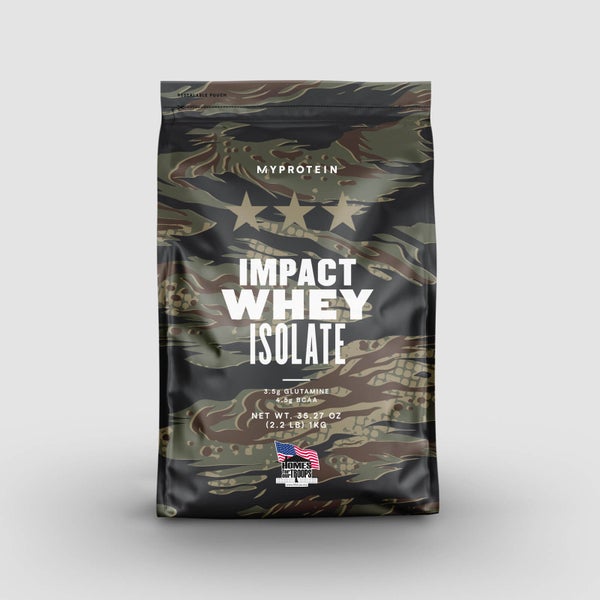Myprotein Impact Whey Isolate, 2.2lbs Salted Caramel (Veterans Day) (Master)