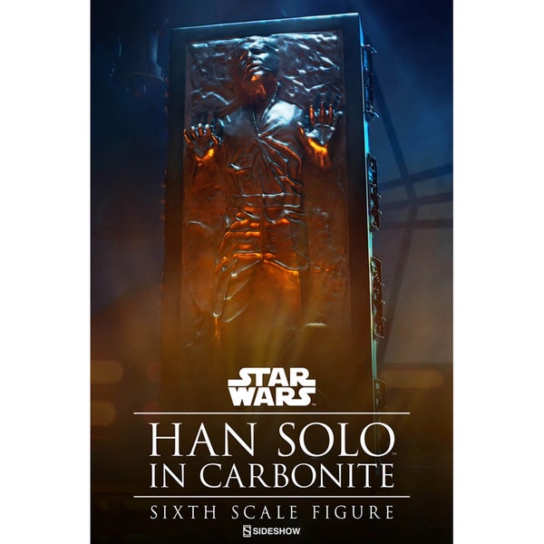 Sideshow Collection Star Wars l'Empire Contre-attaque Figurine à l'échelle 1/6 Han Solo en Carbonite