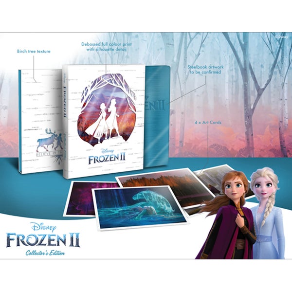 Disney’s Frozen 2 - Zavvi Exclusive Collector’s Edition 4K Ultra HD Steelbook (Includes 2D Blu-ray)