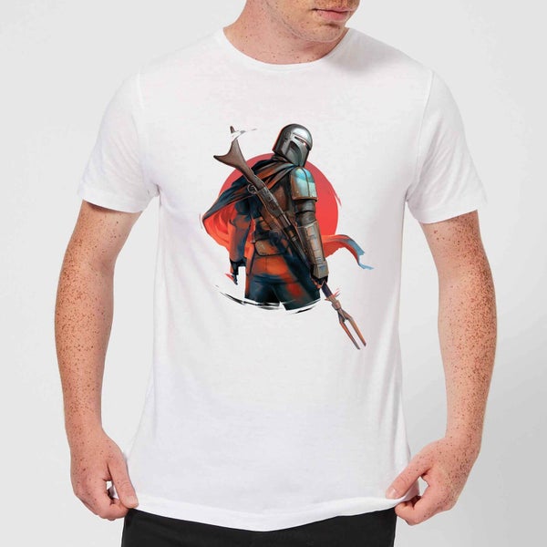 The Mandalorian Blaster Rifle t-shirt - Wit