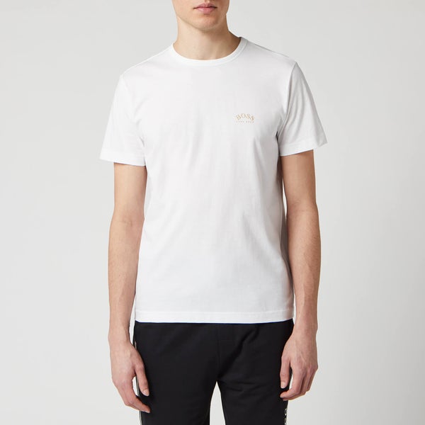 BOSS Hugo Boss Men's Tee Curved T-Shirt - Open White