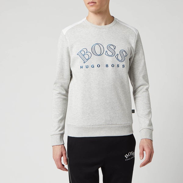 BOSS Hugo Boss Men's Salbo Sweatshirt - Light/Pastel Grey