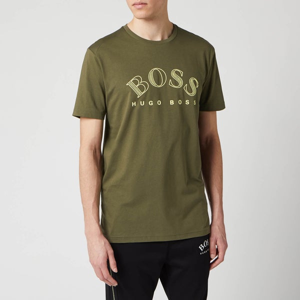 BOSS Hugo Boss Men's Tee 1 T-Shirt - Dark Green