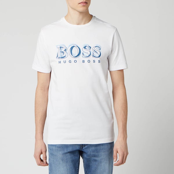 BOSS Hugo Boss Men's Tee 4 T-Shirt - White