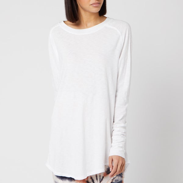 Free People Women's Arden Long Sleeve T-Shirt - White