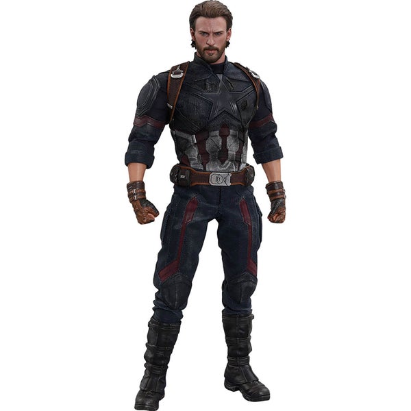 Hot Toys Marvel Avengers Infinity War Captain America Movie Promo Edition Action Figure