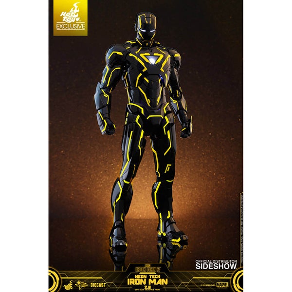 Figurine Articulée Neon Tech Iron Man 2.0 Marvel - Hot Toys