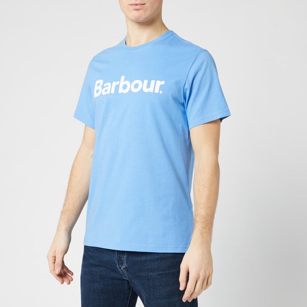 Barbour Men's Logo T-Shirt - Delft Blue