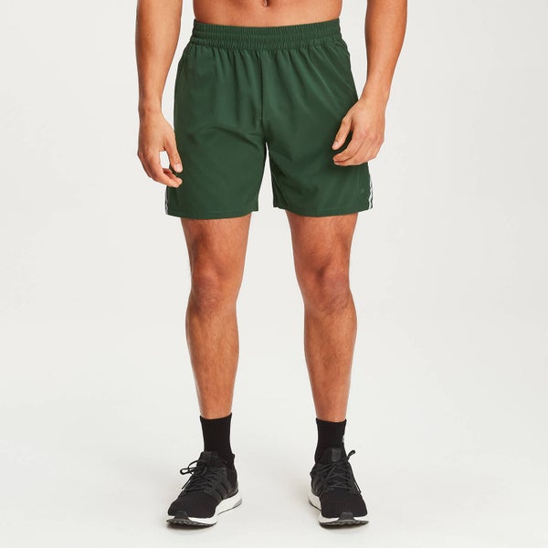 Gewebte Training Shorts - Hunter Green