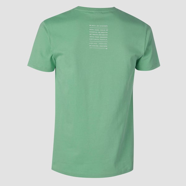 Rest Day Slogan t-krekls - Zaļš