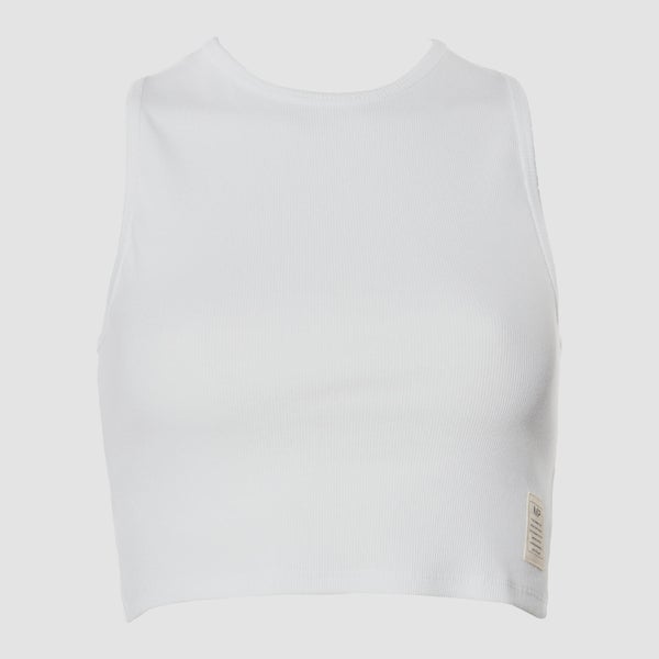 Camiseta sin Mangas A/WEAR Rib - Blanco