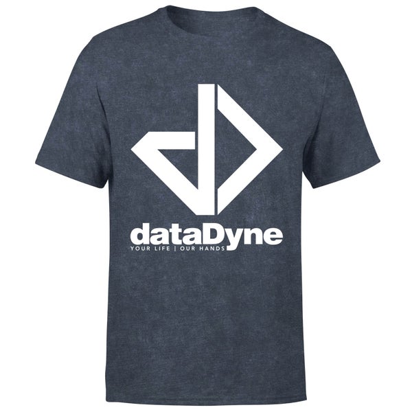 Perfect Dark Datadyne T-Shirt - Navy Acid Wash