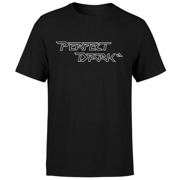 Perfect Dark Logo T-Shirt - Black
