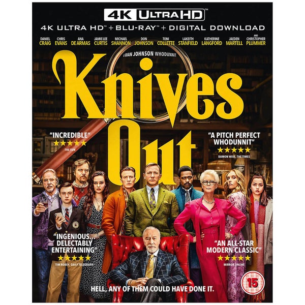 Knives Out - 4K Ultra HD (Inclusief 2D Blu-ray)