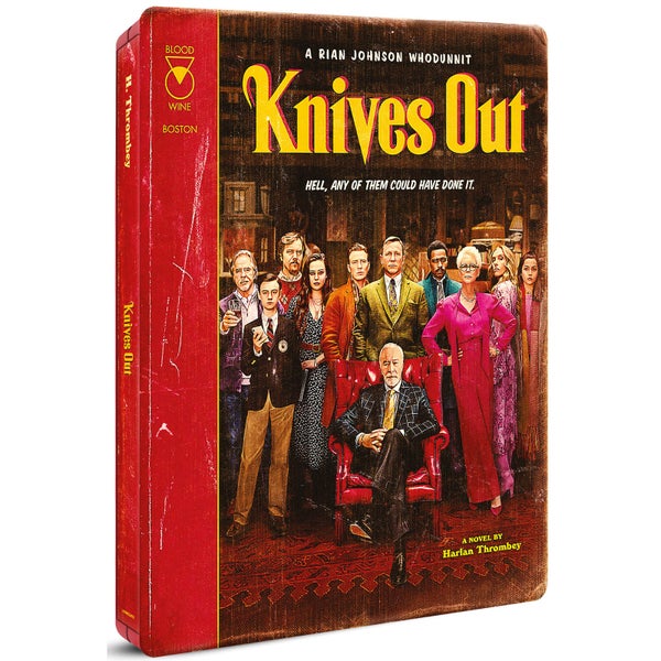 Knives Out – Mord ist Familiensache - 4K Ultra HD Zavvi Exclusive Steelbook (Inklusive 2D Blu-ray)