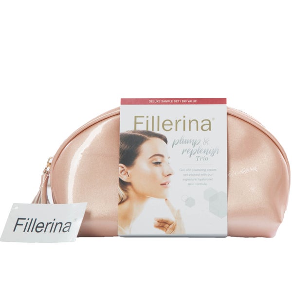 Fillerina Deluxe Makeup Pouch + Replenishing Trio (Free Gift) (Worth $90)