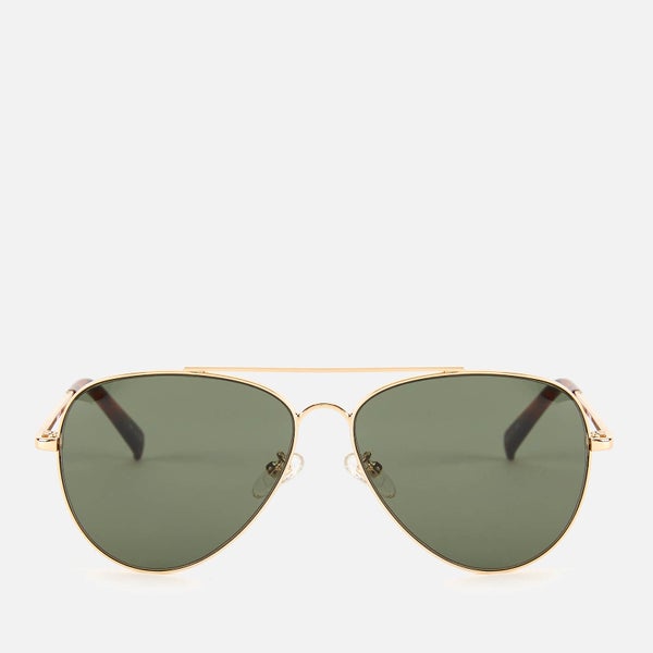 Le Specs Women's Fly High Sunglasses - Gold/Khaki