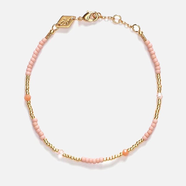 Anni Lu Women's Clemence Bracelet - Pink Sand