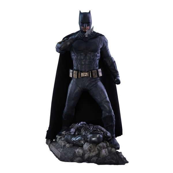 Hot Toys DC Comics Justice League Movie Masterpiece Action Figure 1/6 Batman Deluxe 32cm