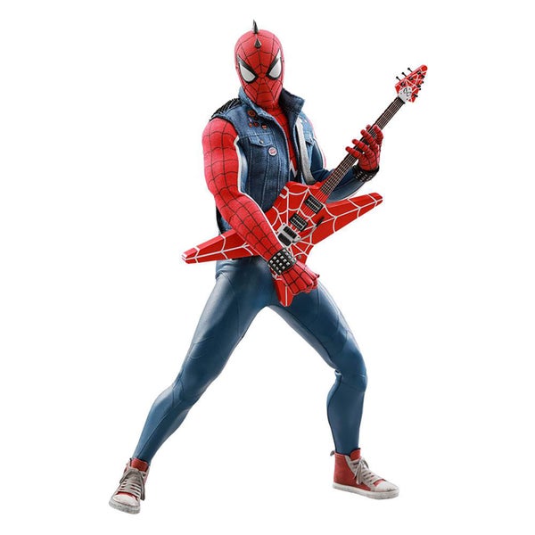 Hot Toys Marvel's Spider-Man Video Game Masterpiece Action Figure 1/6 Spider-Punk 30cm