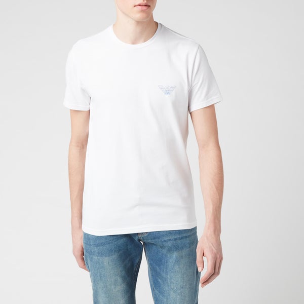 Emporio Armani Men's Organic Cotton T-Shirt - White