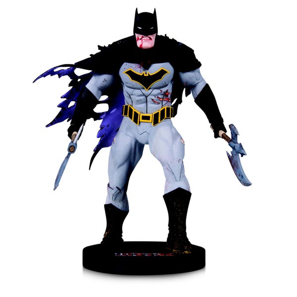 DC Collectibles DC Designer Ser Metal Batman By Capullo Mini Statue