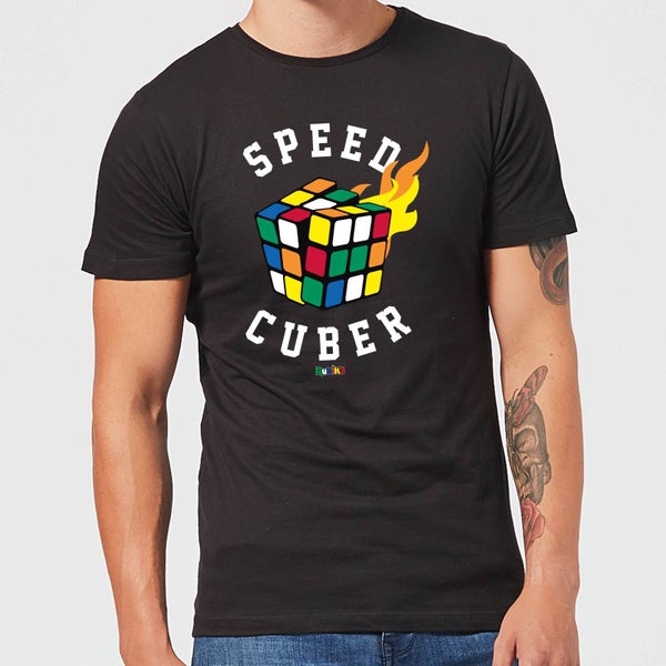 Speed Cuber Men's T-Shirt - Black
