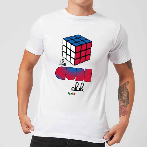 The Cube Club Men's T-Shirt - White