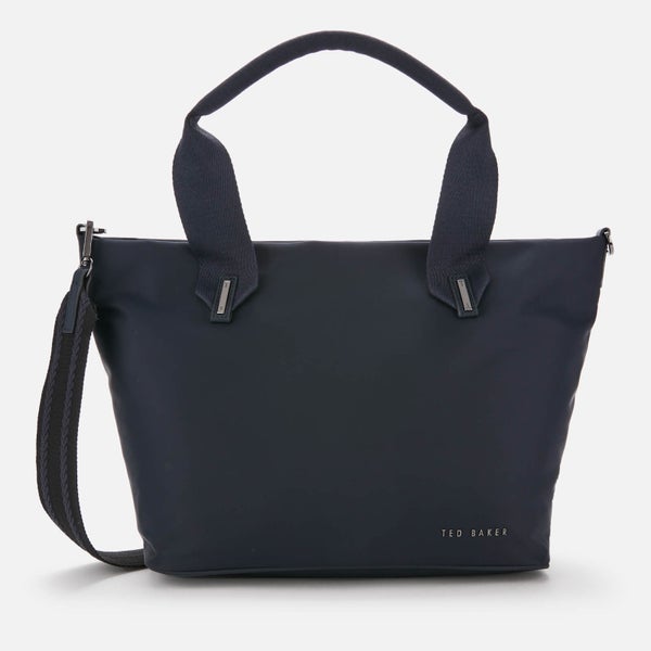 Ted Baker Women's Macieyy Plain Small Nylon Tote Bag - Dark Blue