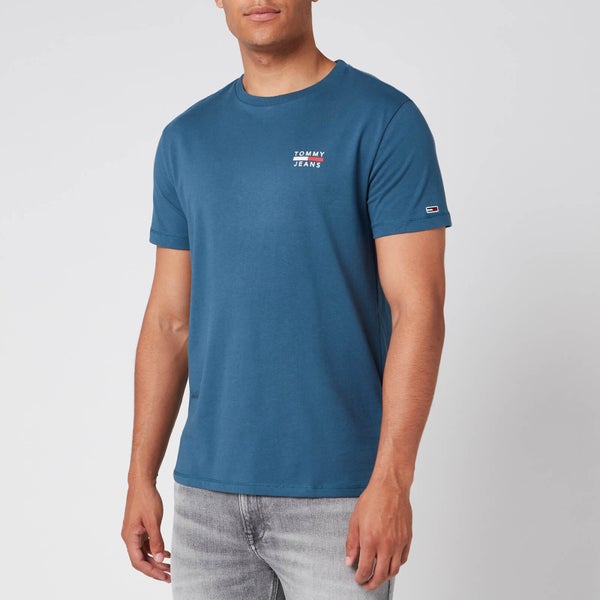 Tommy Jeans Men's Chest Logo T-Shirt - Audacious Blue
