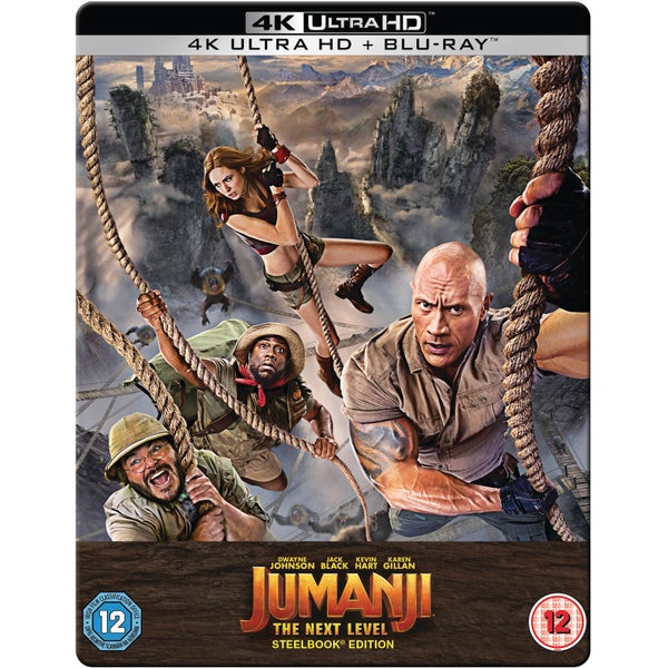 Steelbook Jumanji: next level - 4K Ultra HD (Blu-ray 2D Inclus)