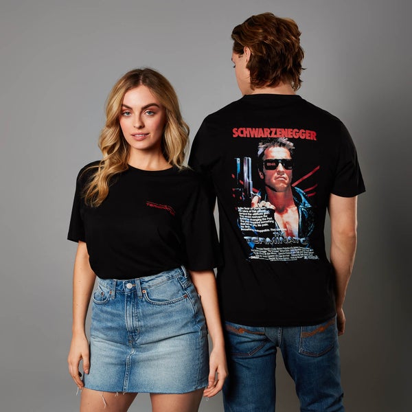 T-shirt Terminator - Unisex - Noir
