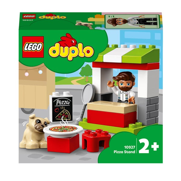 LEGO DUPLO Town : Ensemble de Jeux de Construction Le Stand à Pizza (10927)