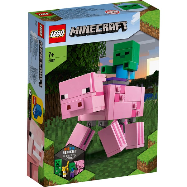 LEGO Minecraft: BigFig Pig with Baby Zombie (21157)
